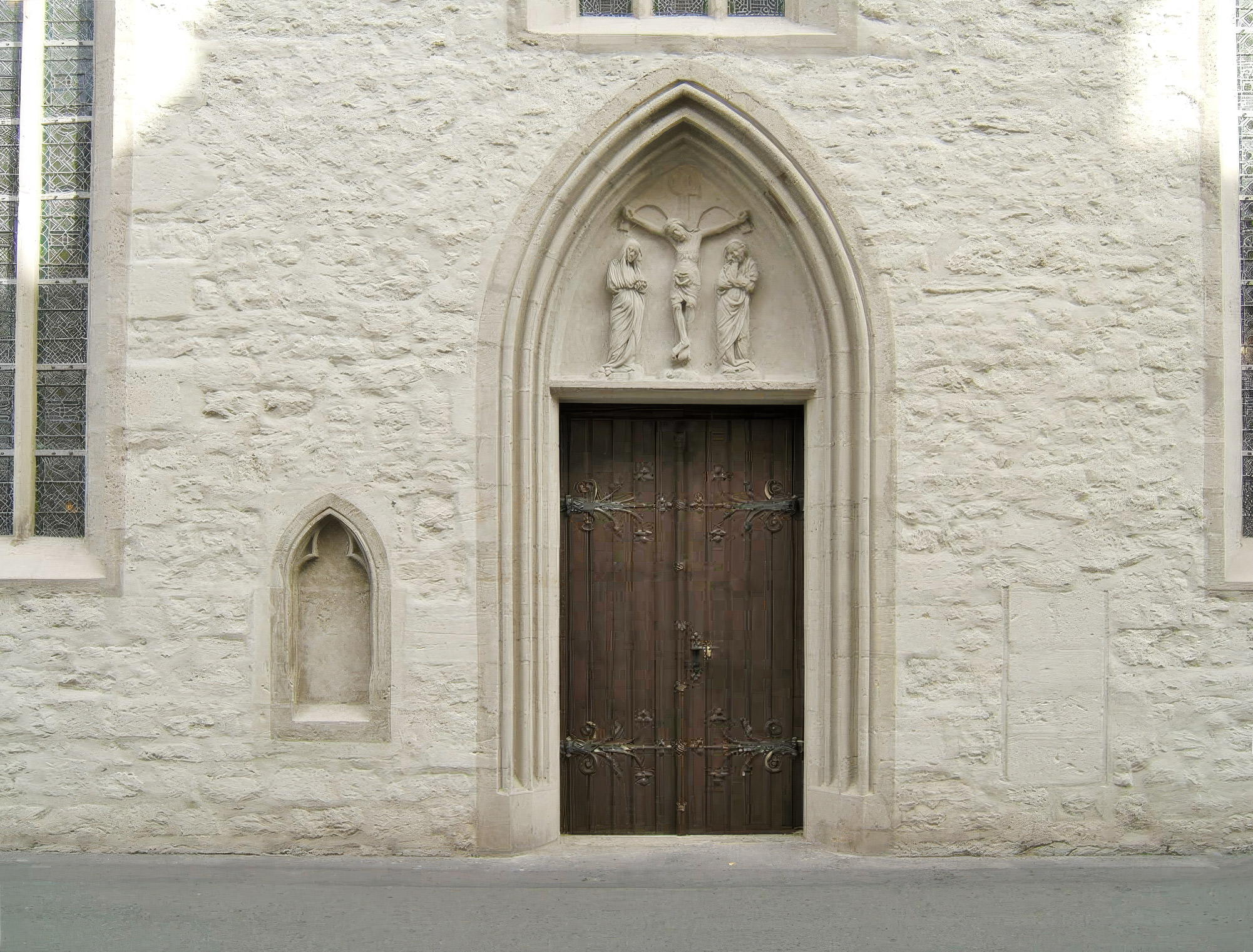 Eingang Allerheiligenkirche