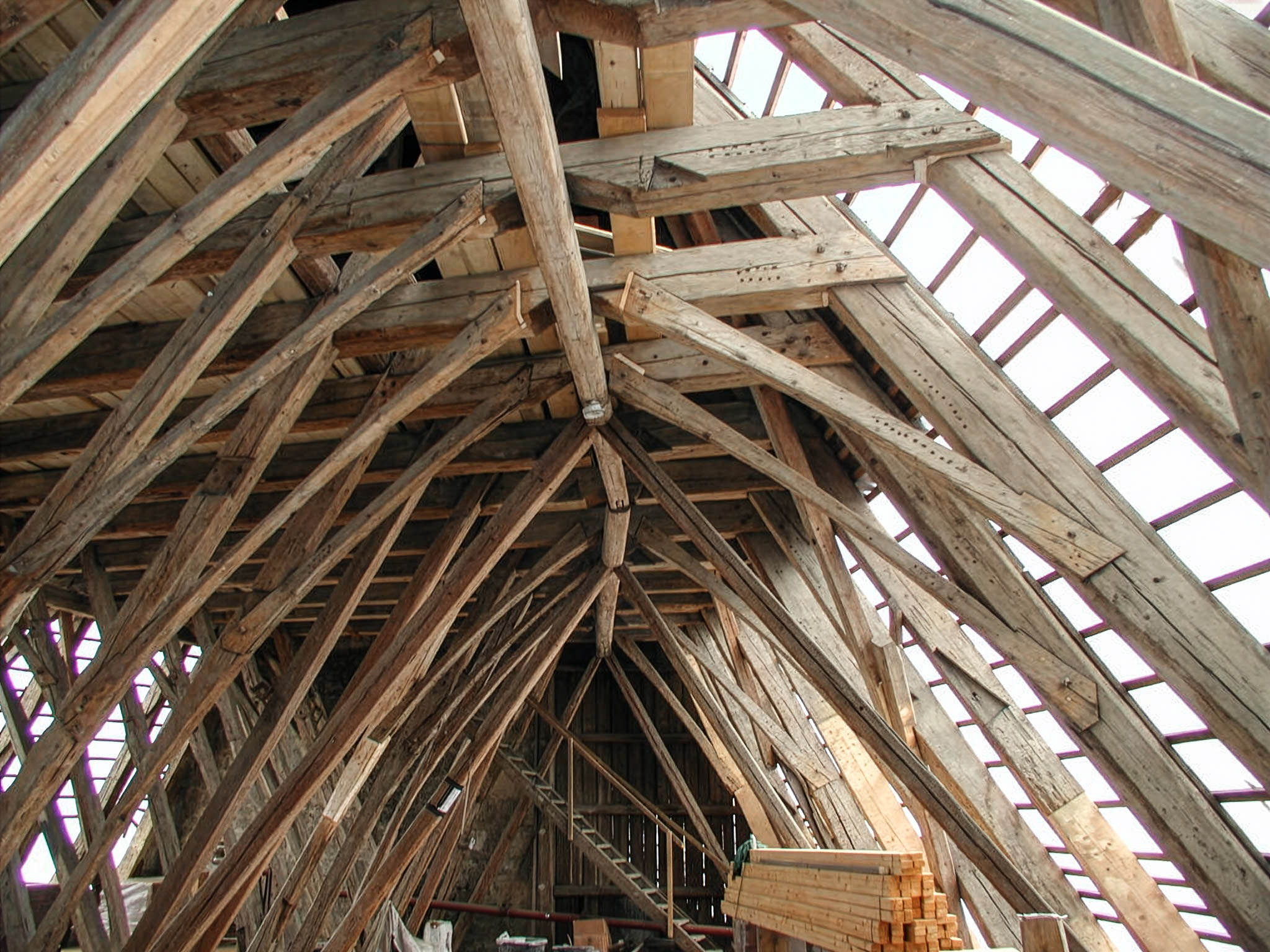 Dachstuhl Sanierung Allerheiligenkirche