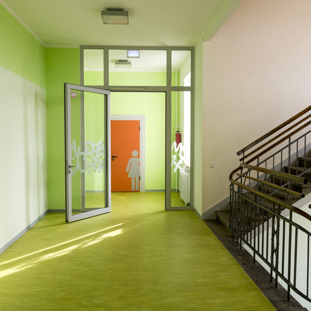 Schule Herbsleben Treppenhaus