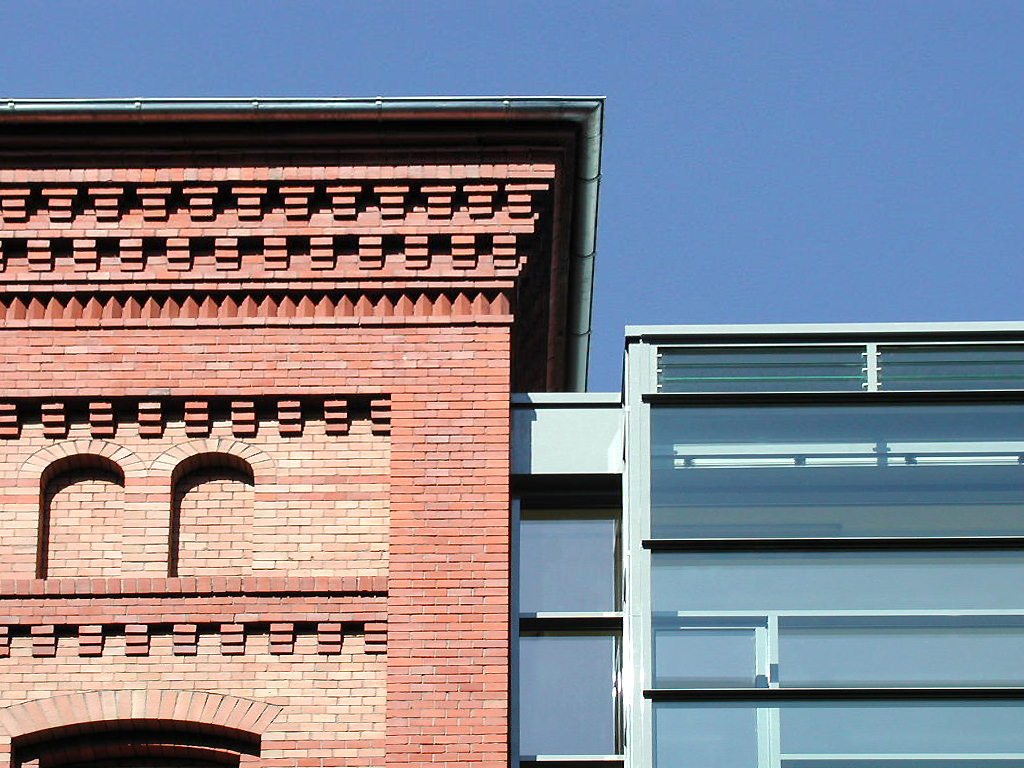 Thüringer Aufbaubank Alt und Neu Neubau Detail