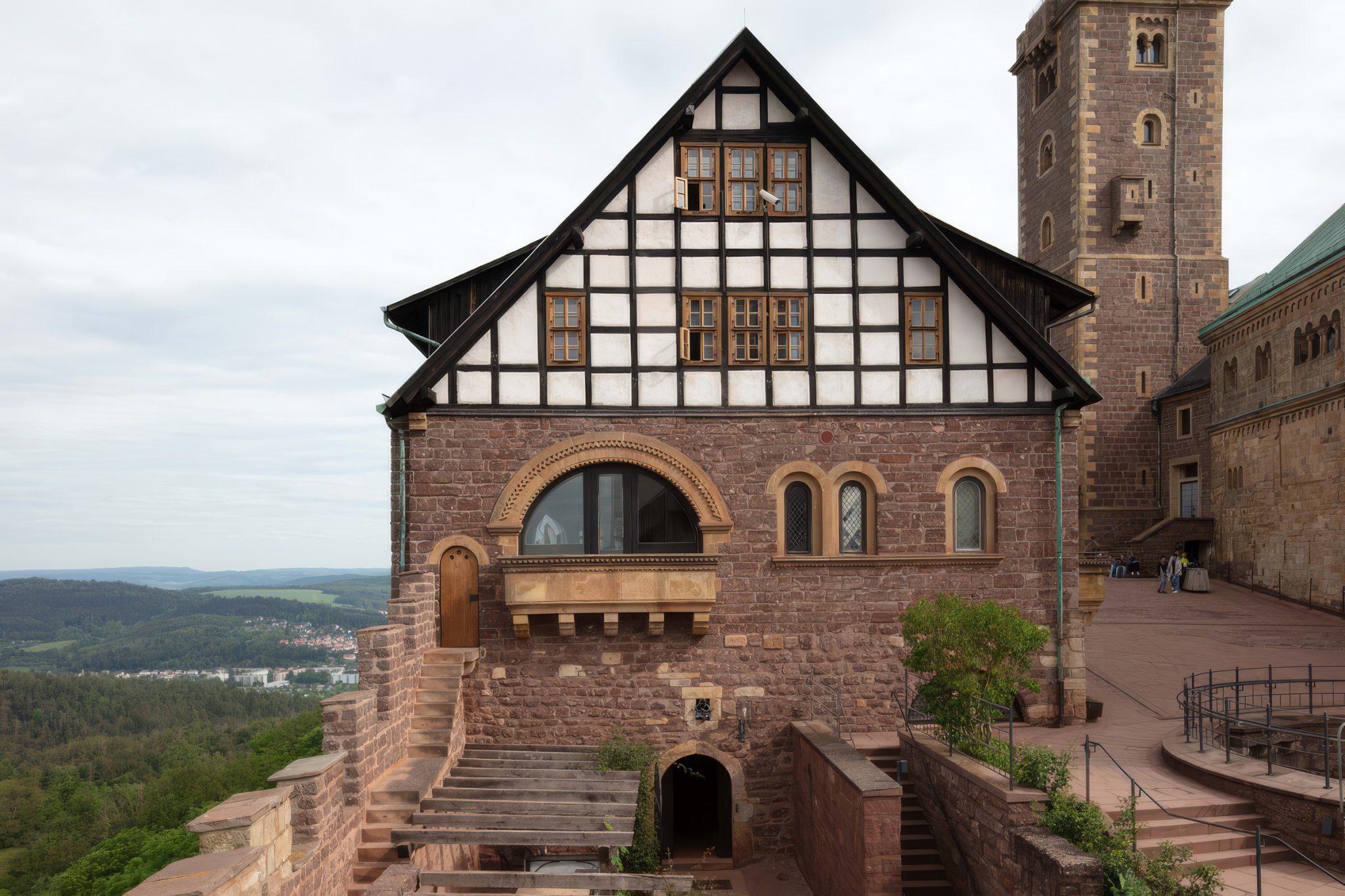 Gadem Wartburg Eisenach - Ansicht Süd