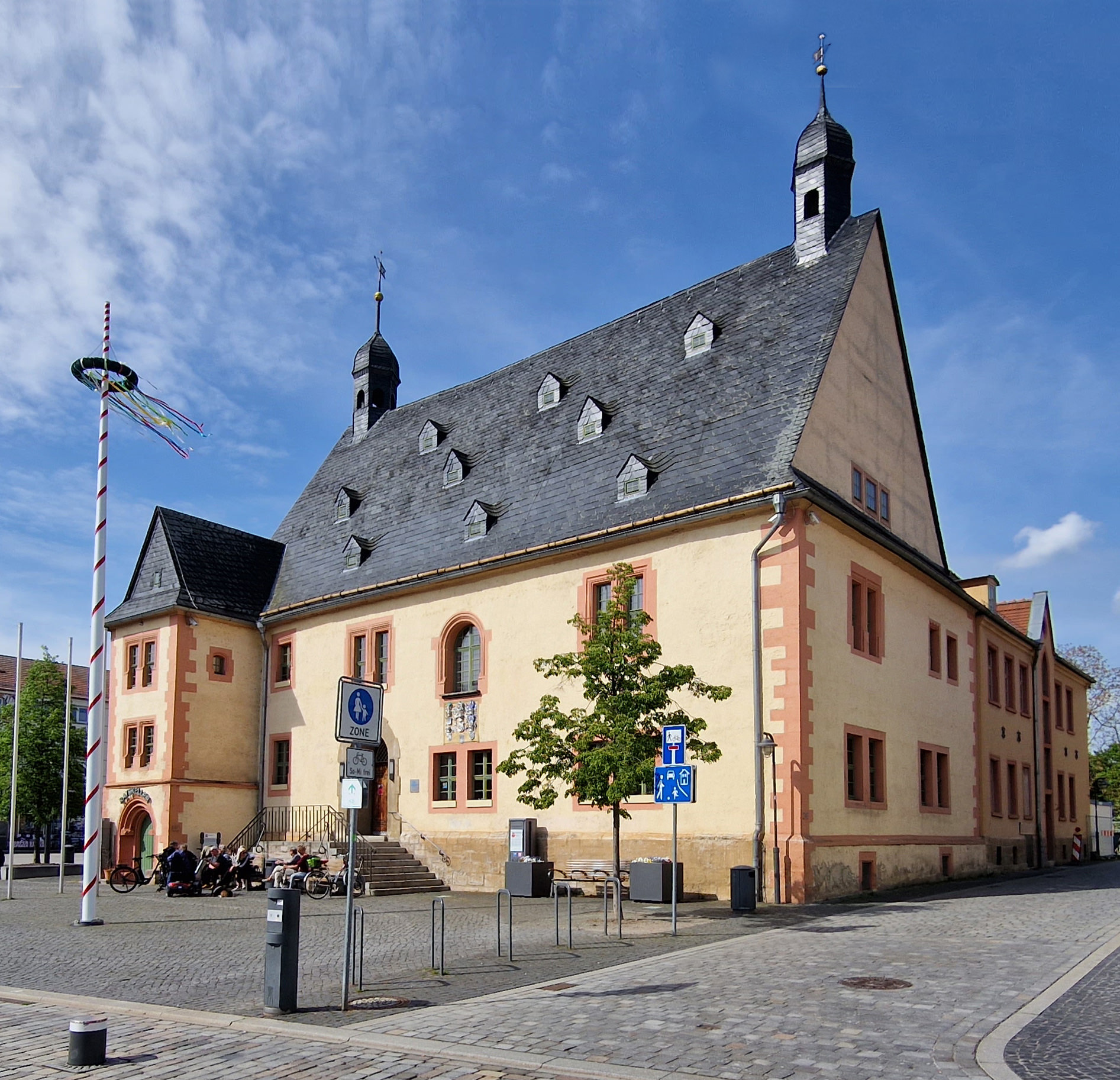 Rathaus Sömmerda - Blick vom Markt