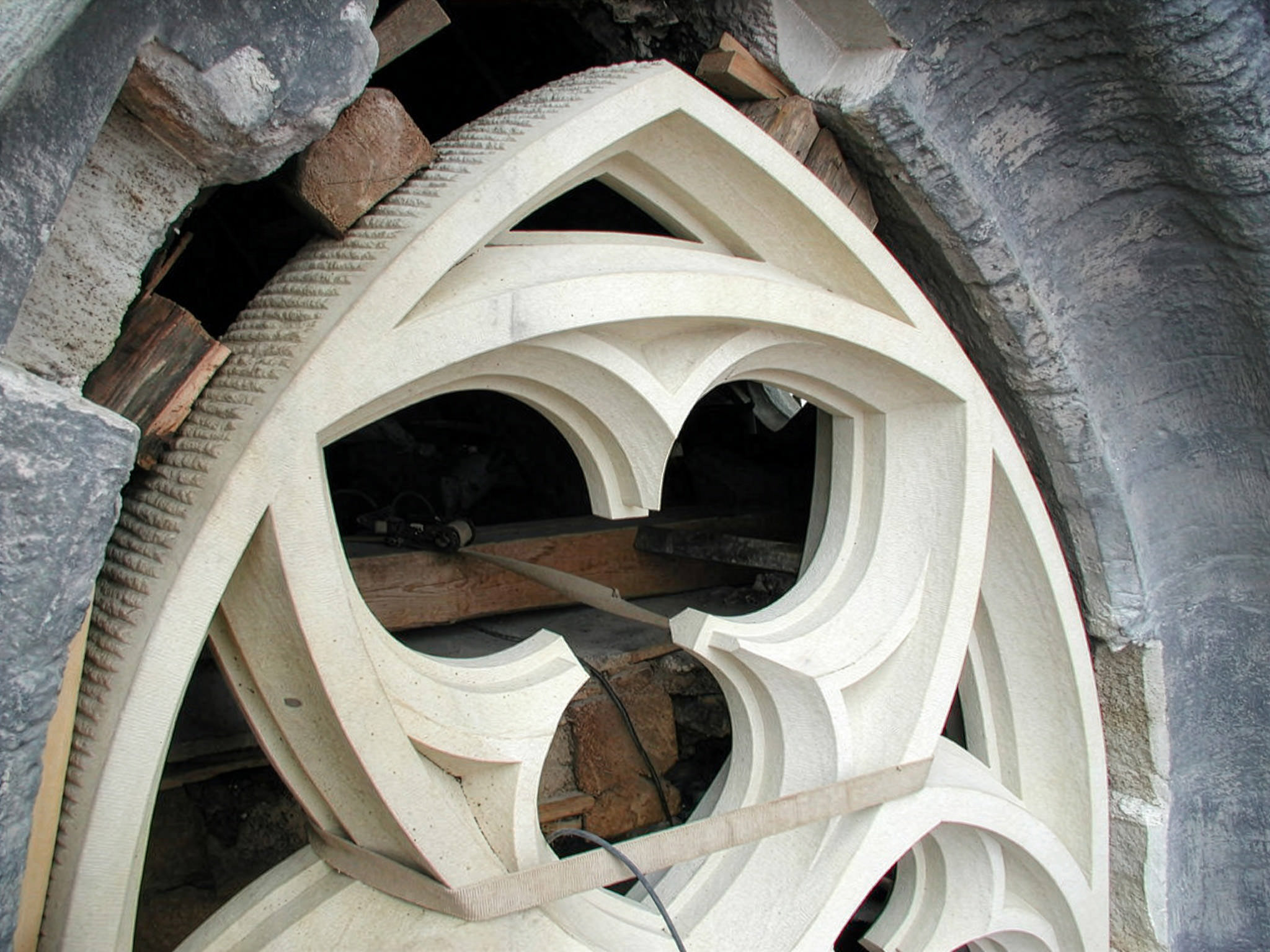 Maßwerk Steinmetz Allerheiligenkirche