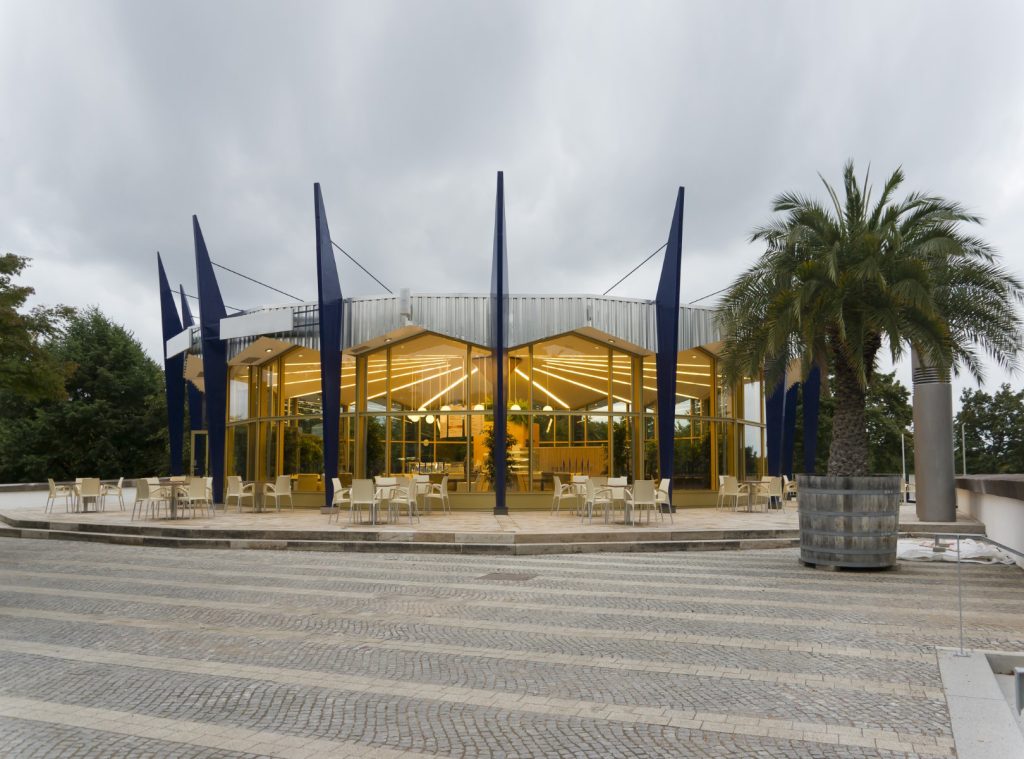 ega Rundpavillon Aussenansicht Saniert
