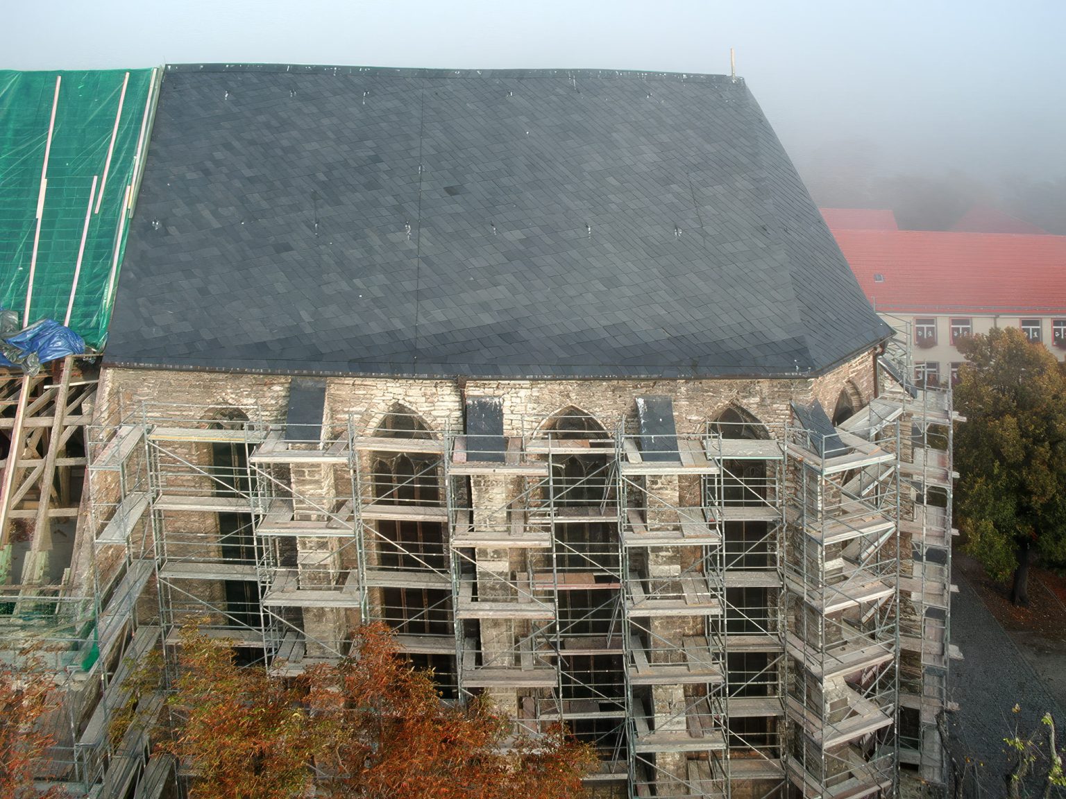 Stadtkirche Weissensee Dachsanierung